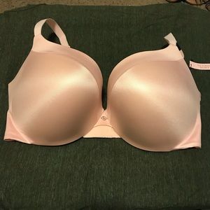 Blush pink Victoria Secret push-up bra